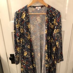 Lularoe L Sarah Cardigan